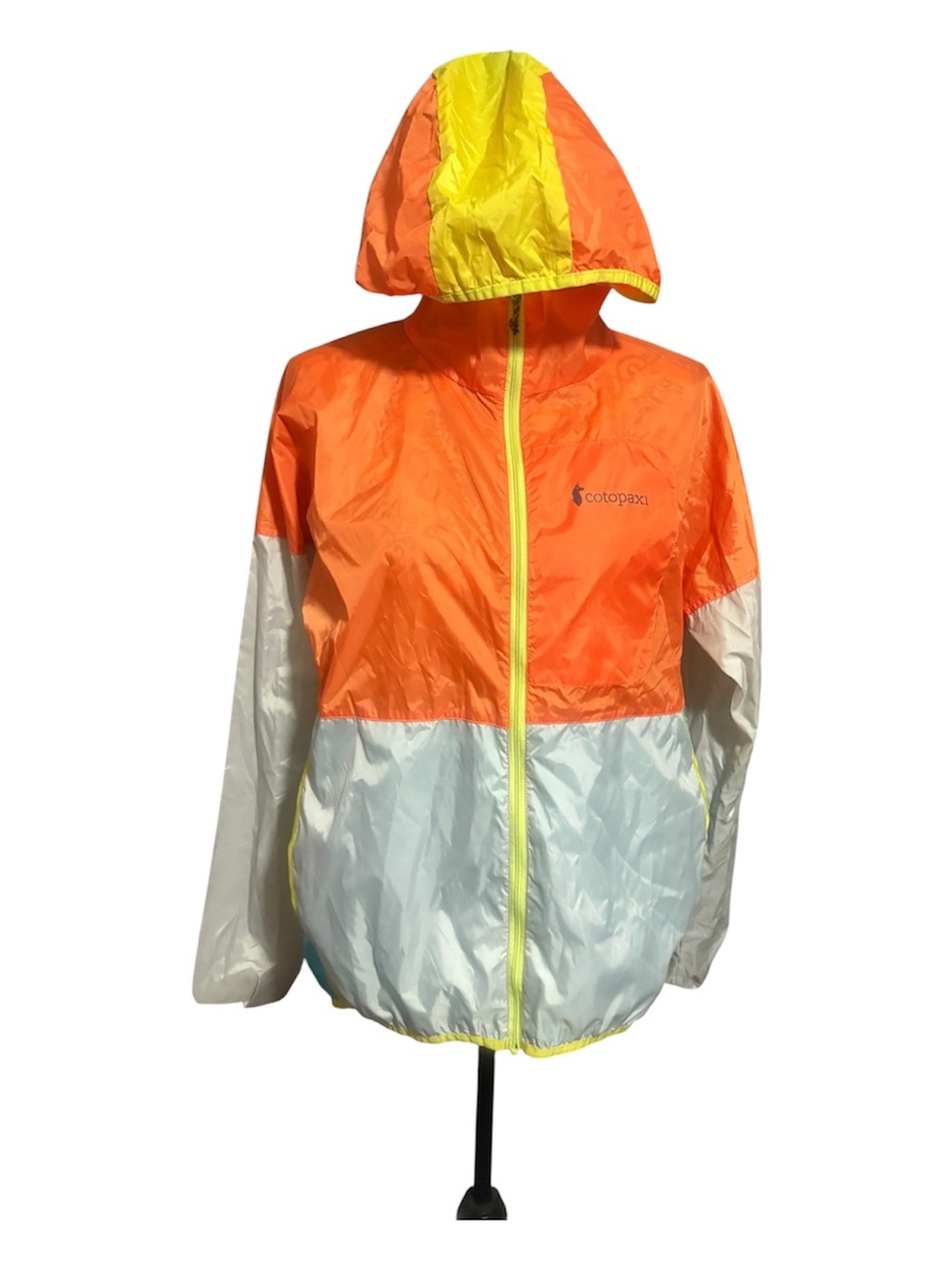 COTOPAXI Colorblock Hooded Windbreaker Unisex Jacket